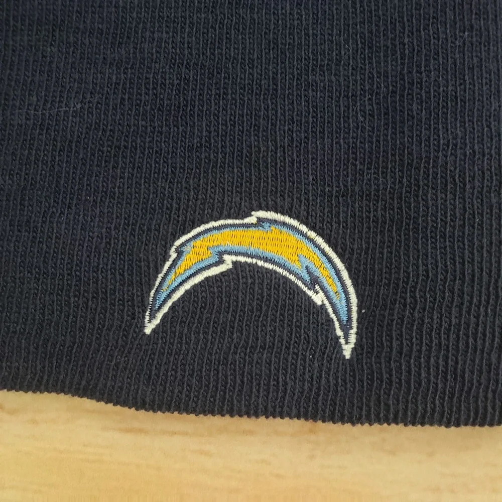 Los Angeles Chargers Hat Cap‎ Beanie One Size Blue Yellow NFL Football Mens A5